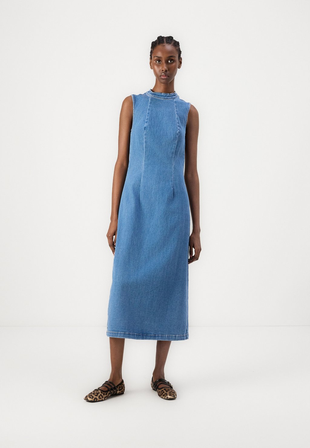 

Платье из денима VIWINONA MIDI DRESS VILA, синий деним