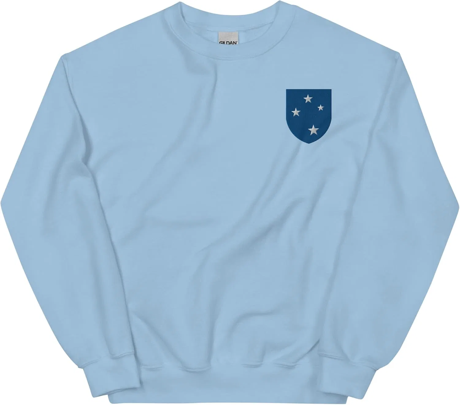 Свитшот Unisex 23rd Infantry Division Generic, светло-голубой