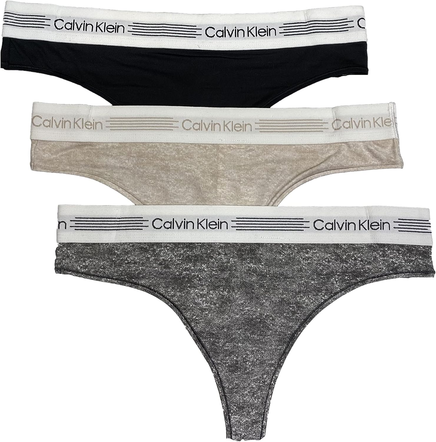 

Женские стринги Calvin Klein Modern Modal, 3 шт., Black(Qp2765-001)/G_B