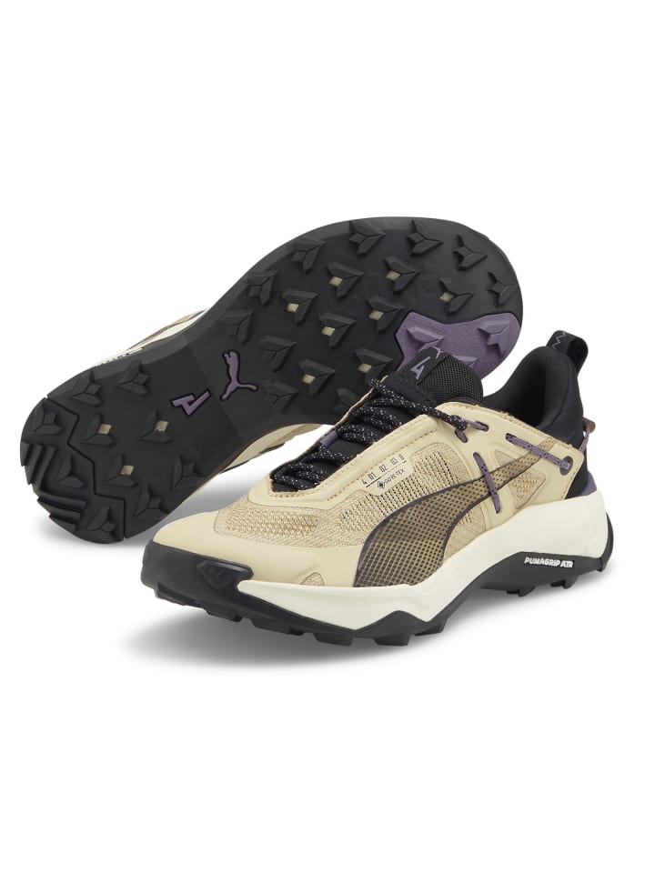 Кроссовки на шнуровке Puma, кремовый