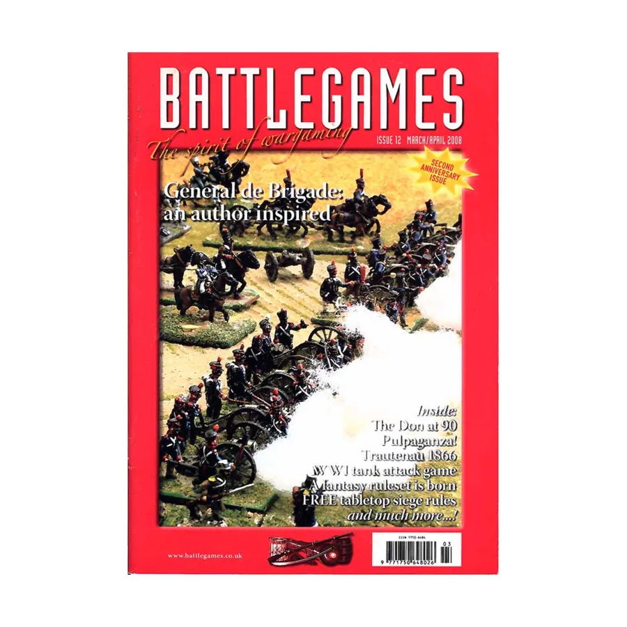 

№12 «Генерал Де Бригада, Дон в 90, Пульпаганза», Battlegames Magazine