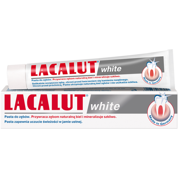 

Отбеливающая зубная паста, 75 мл Lacalut White
