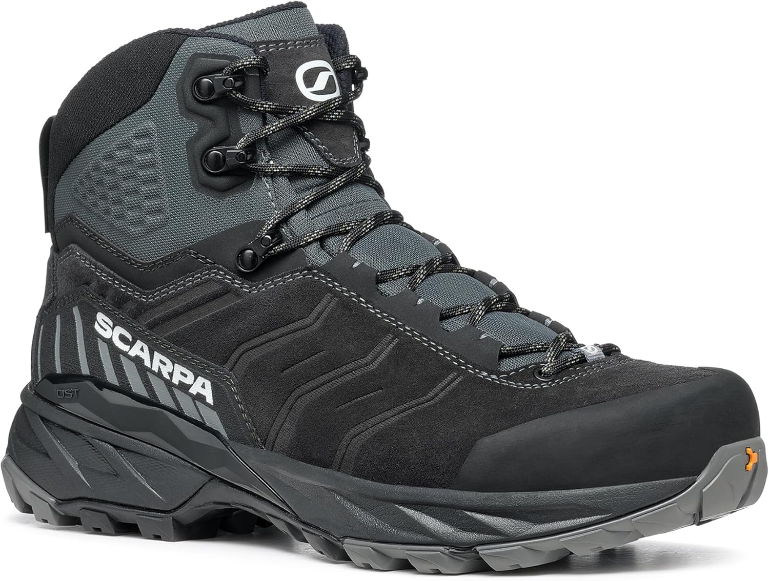 Мужские походные ботинки SCARPA Rush TRK GTX с водонепроницаемой мембраной Gore-Tex, легкие, черный — фото 2
