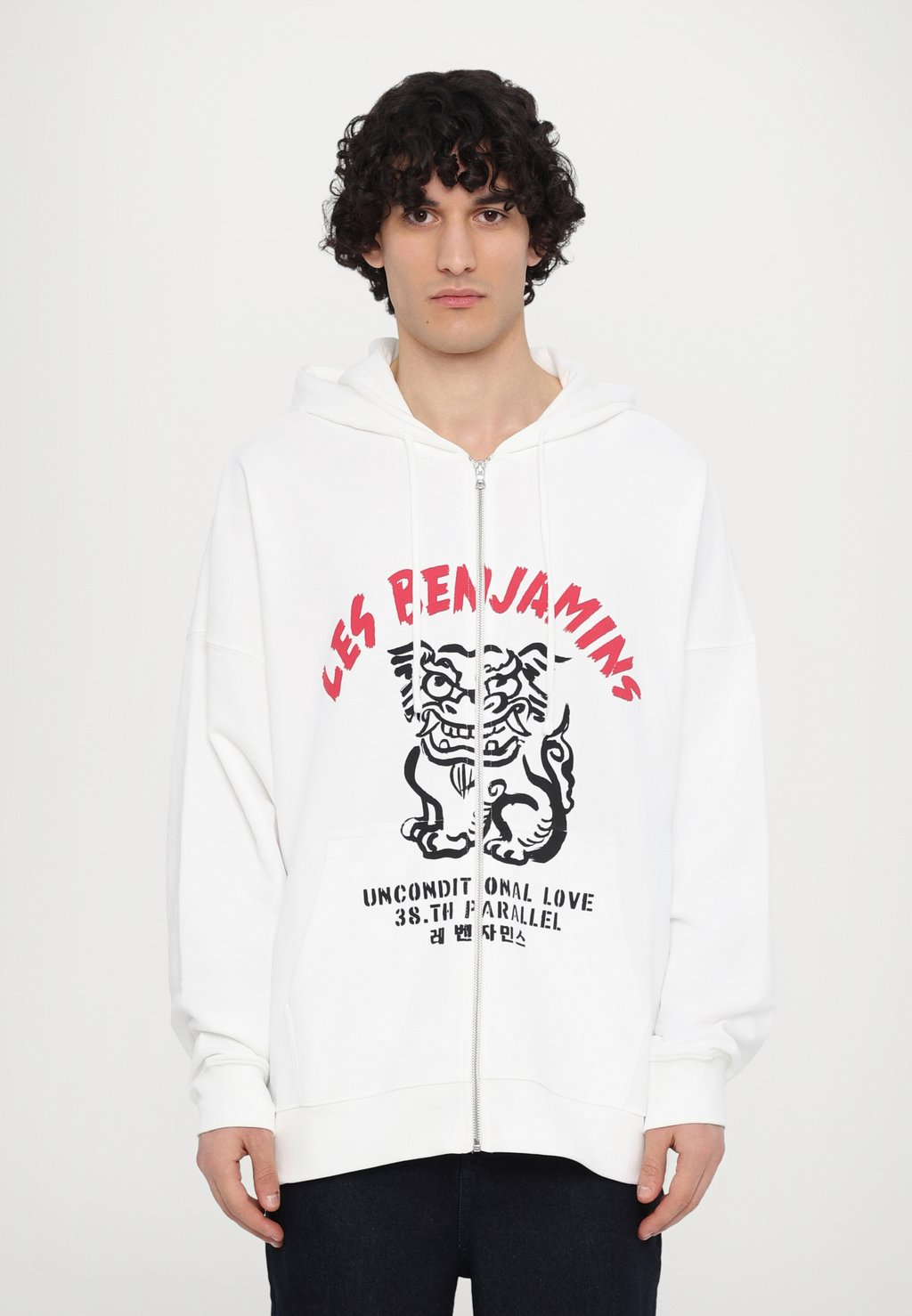 

Толстовка на молнии ZIP HOODIE Les Benjamins, белый