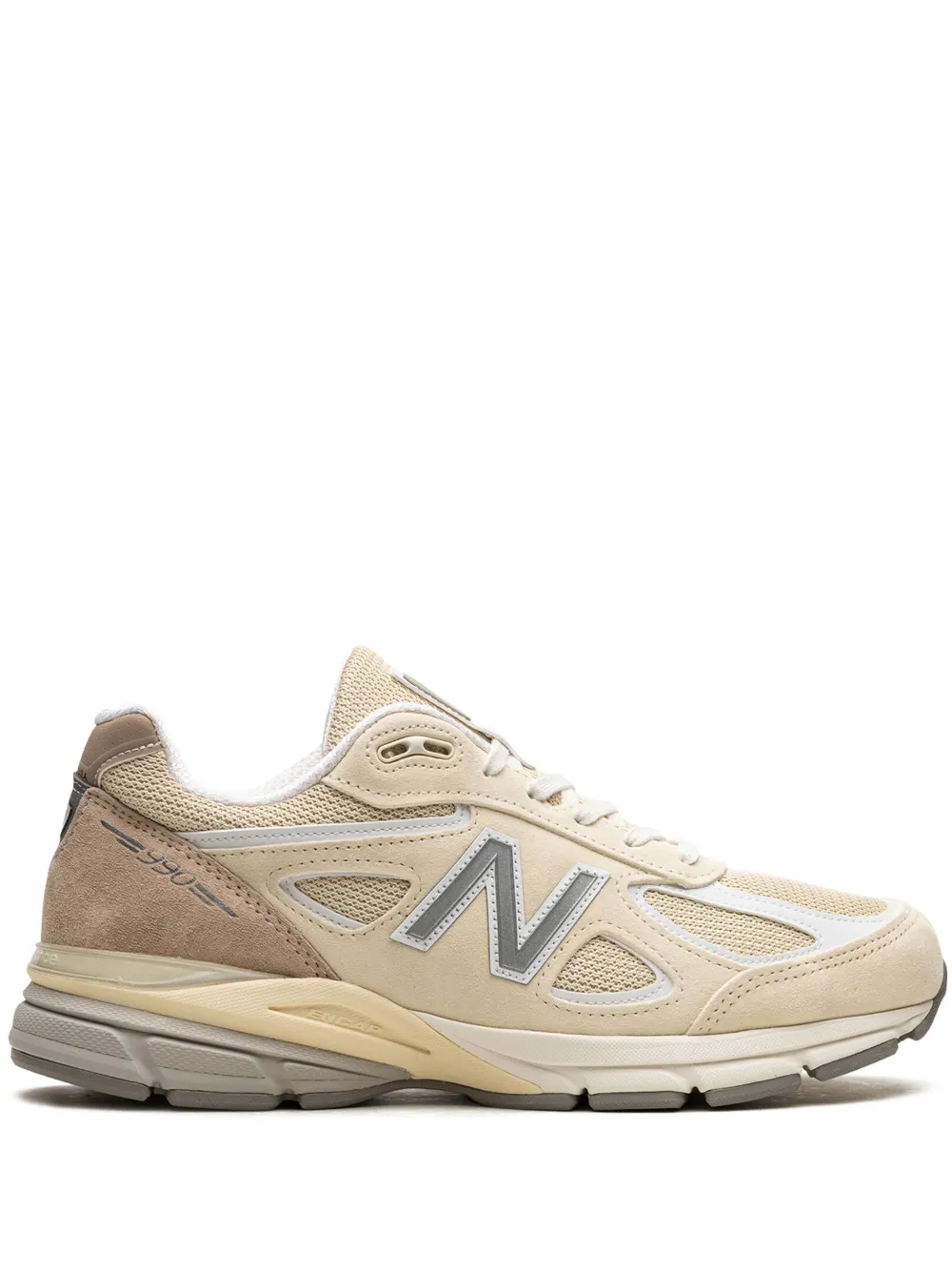 

Кроссовки Made in USA 990v4 'Cream' NEW BALANCE, нейтральный
