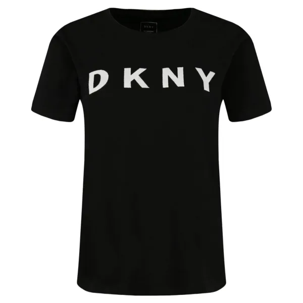 

Футболка стандартного кроя с логотипом Dkny, черный