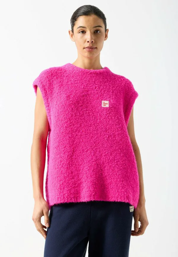 

Базовая футболка zolly American Vintage, Pink Fluo Chine, Розовый, Базовая футболка zolly American Vintage, Pink Fluo Chine