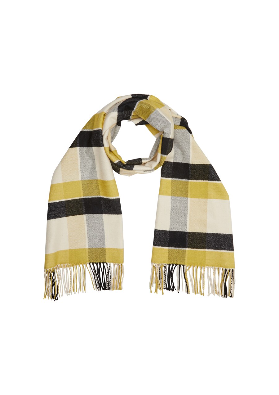 

Шарф s.Oliver Scarf, цвет yellow/black/white