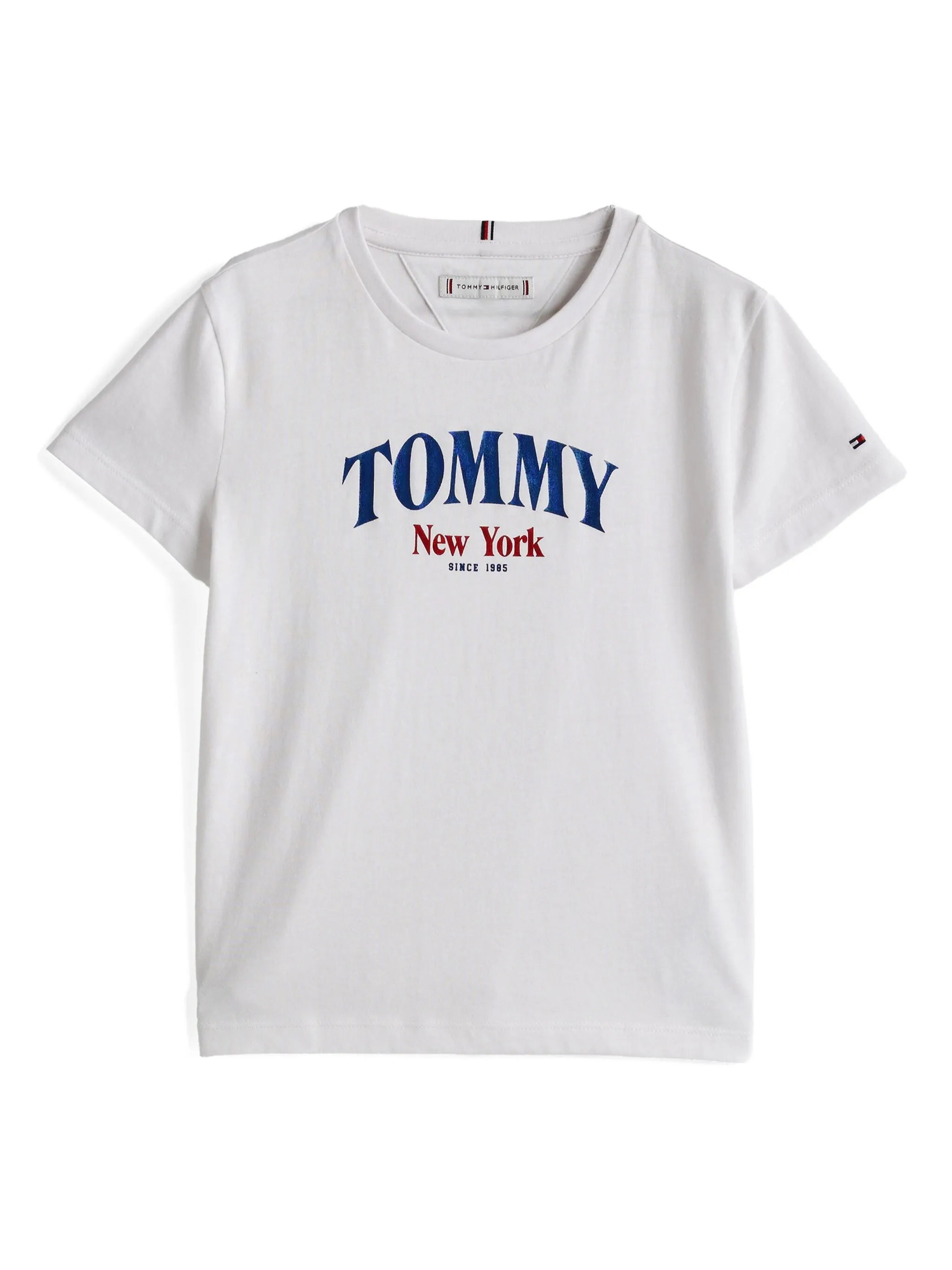 

Футболка с логотипом Tommy Hilfiger Junior, белый