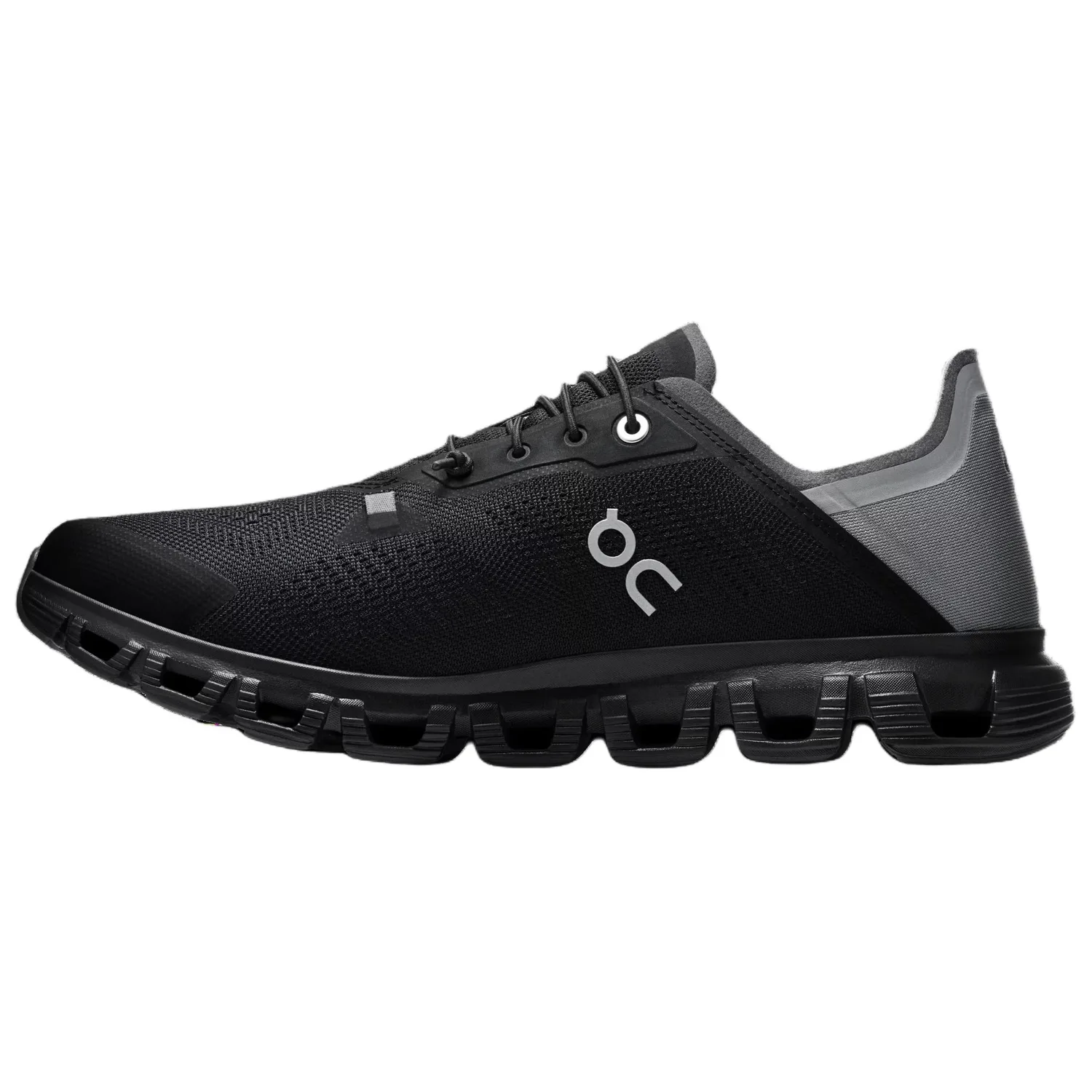 On Мужские легкие повседневные кроссовки Cloud 6 Breathable Support черные — фото 3
