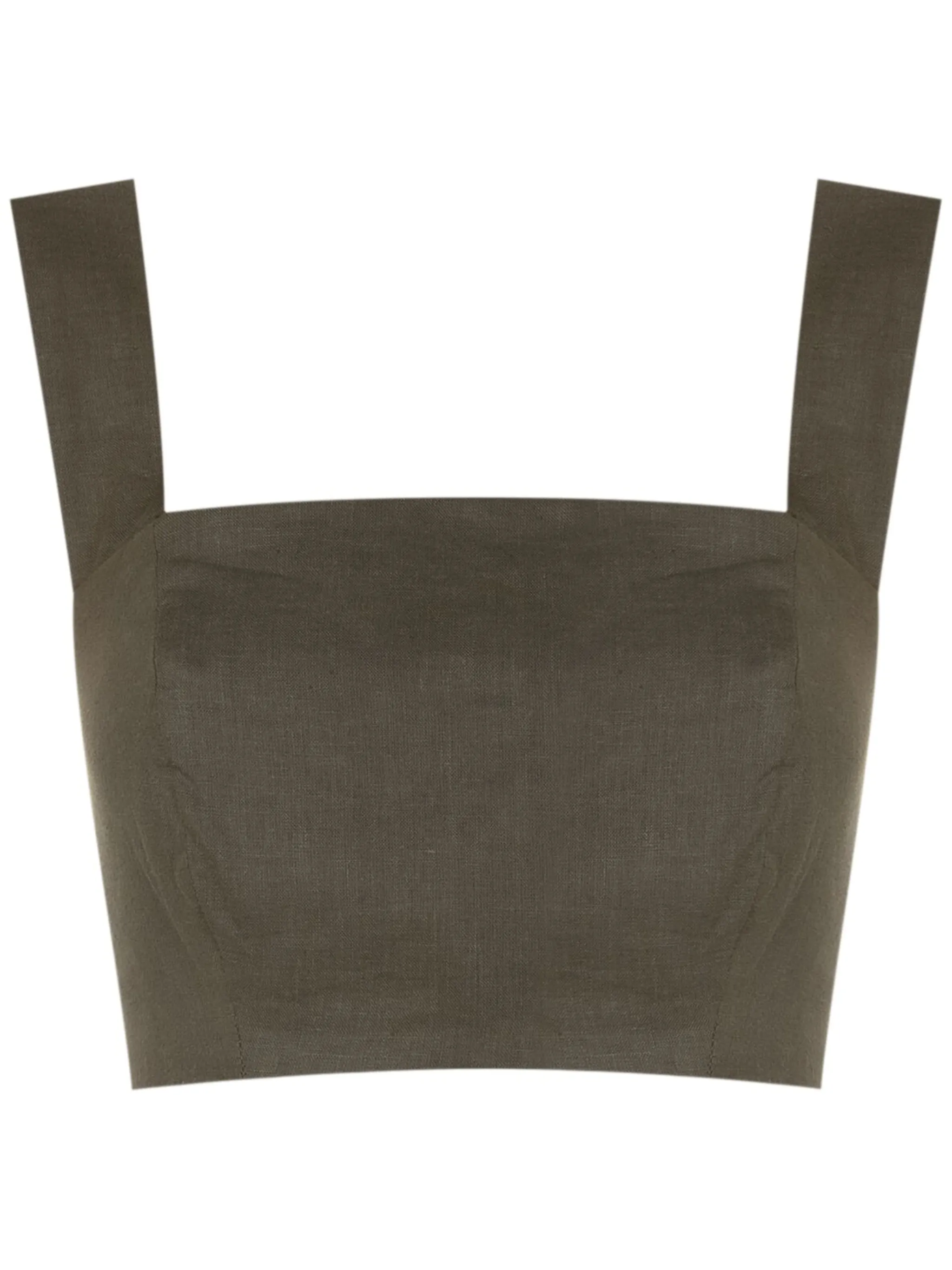 

Укороченный топ с квадратным вырезом Lenny Niemeyer, зеленый