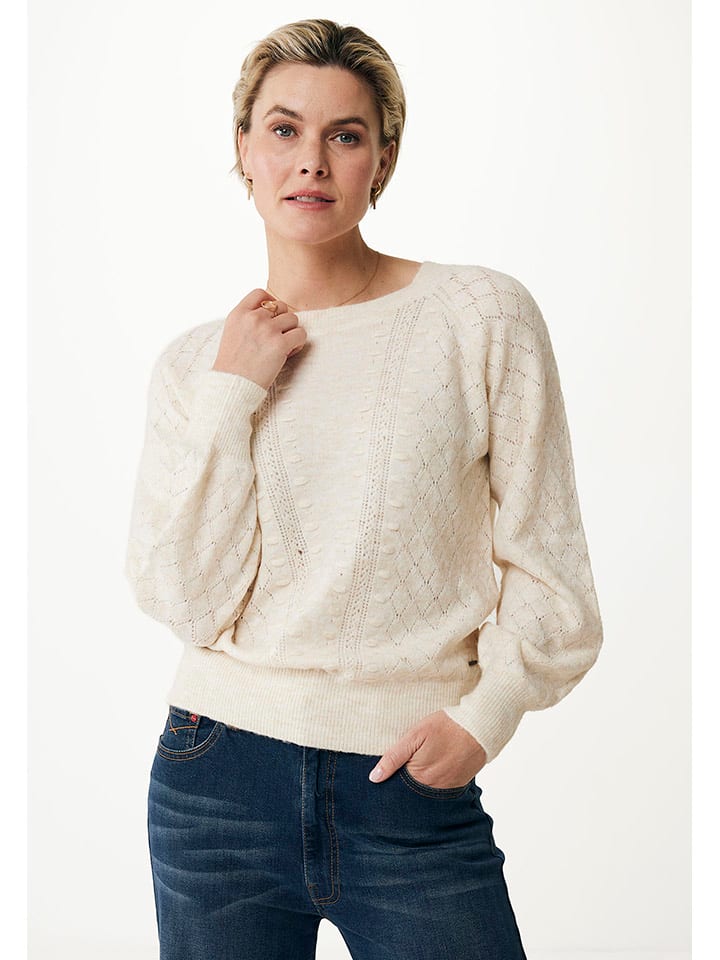 

Пуловер Mexx Pullover, кремовый