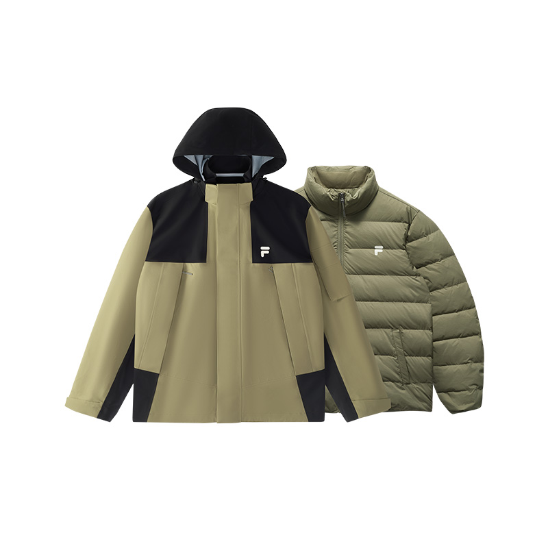 

Водонепроницаемая и теплая ветровка FOB Унисекс 2-предметный набор Бледно-зеленый бабочка FILA FUSION, Зеленый бабочка