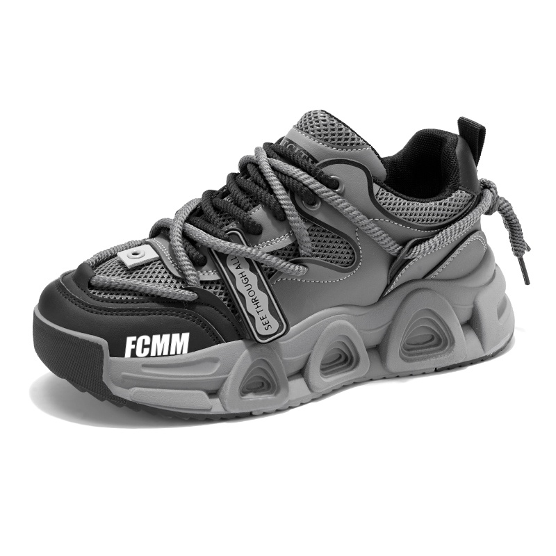 

Дышащие противоскользящие повседневные кроссовки для подростков FCMM, серый
