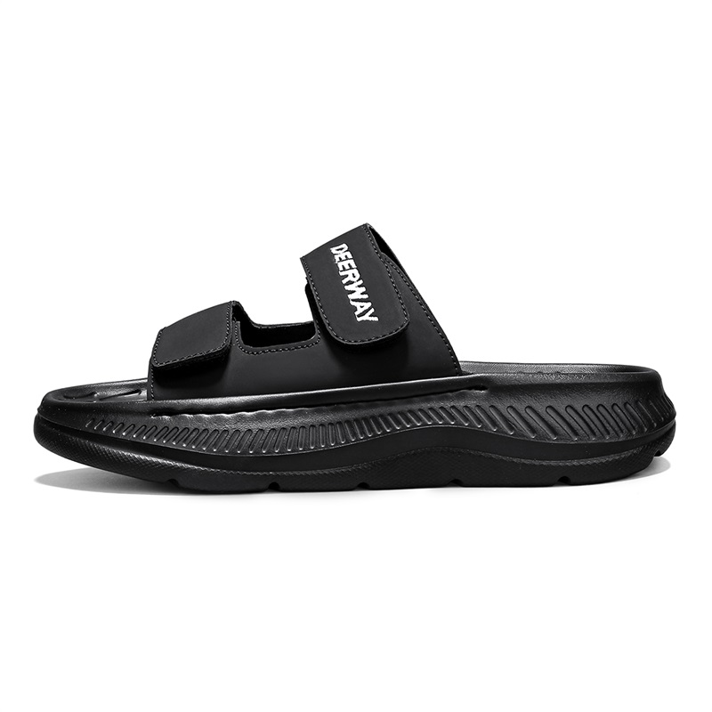 

DEERWAY Скользостойкие износостойкие слайдеры Men's Black