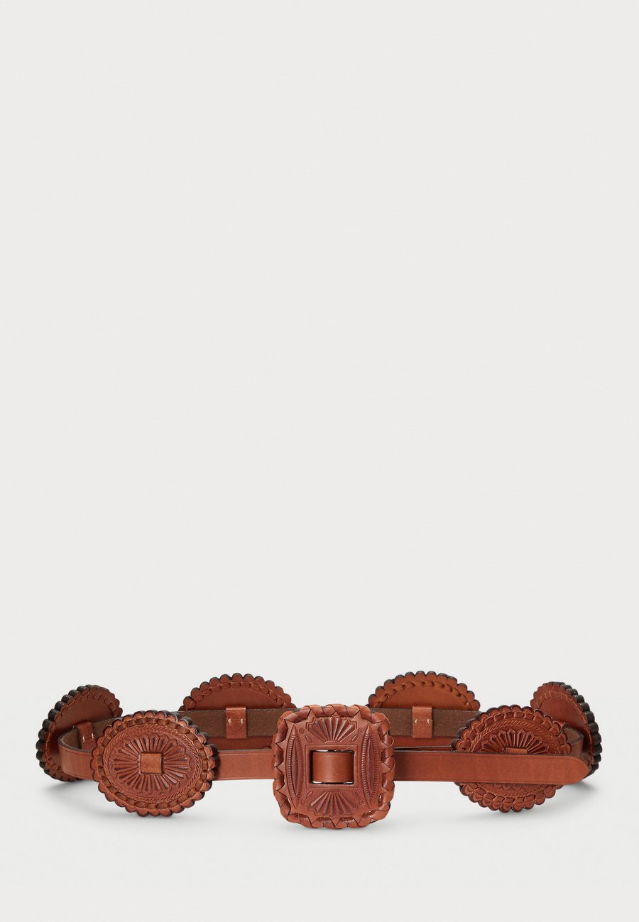 

Ремень Polo Ralph Lauren 16MM BELT SKINNY, Cuoio/Dark Brown