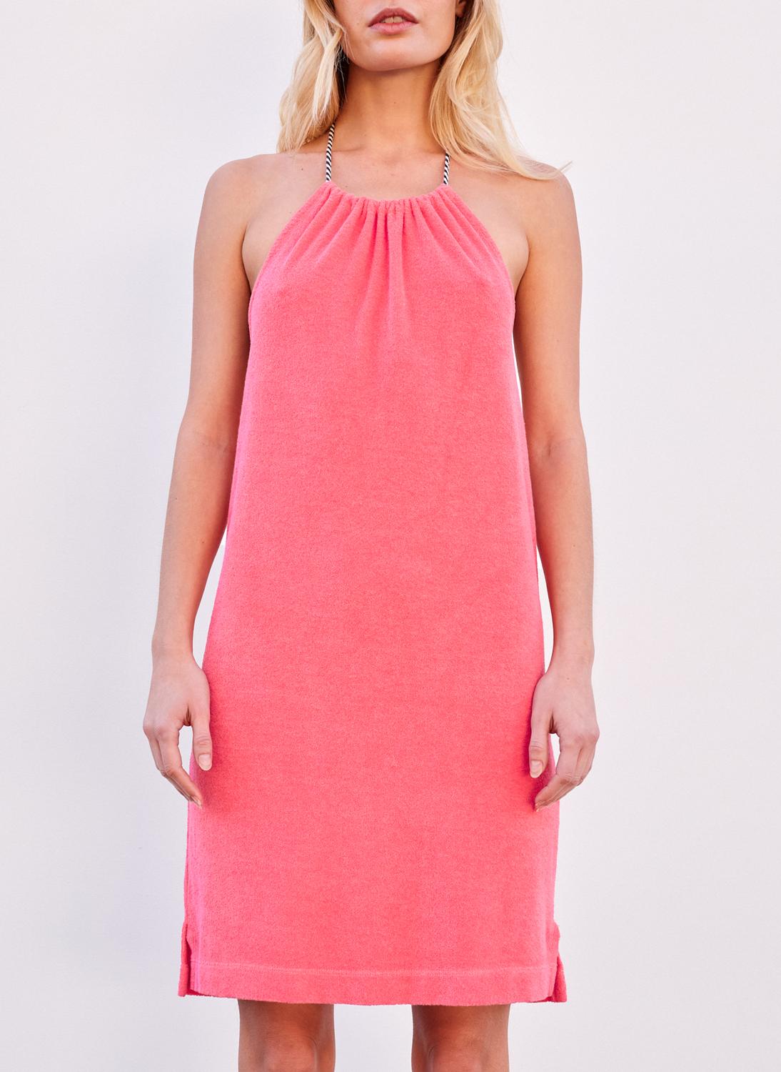 

Платье Lounge Halter в коралловом цвете Sundry