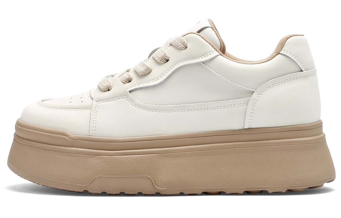 

Кроссовки C°BANNER Skateboarding Shoes Women's Low-top Beige, цвет Apricot