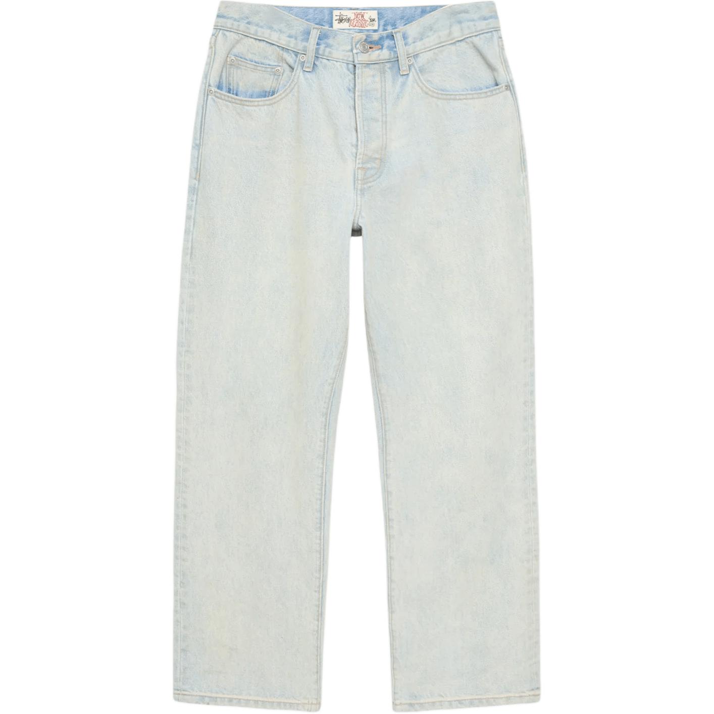 

Новые классические джинсы pigment coated denim unisex Stussy, синий