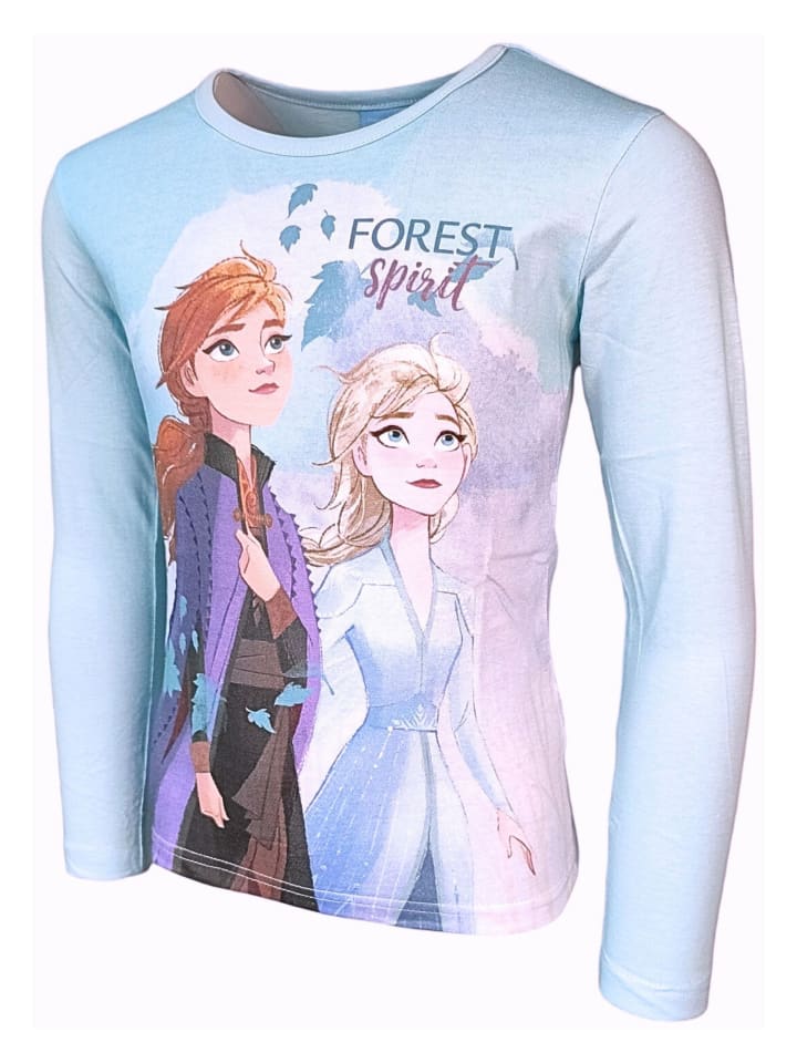 Рубашка с длинным рукавом Disney Frozen, светло-синий — фото 3