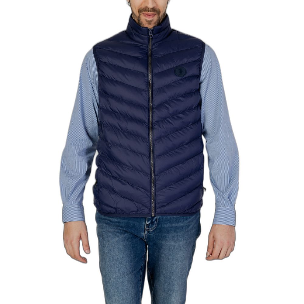 Синяя куртка из полиамида U.S. Polo Assn.