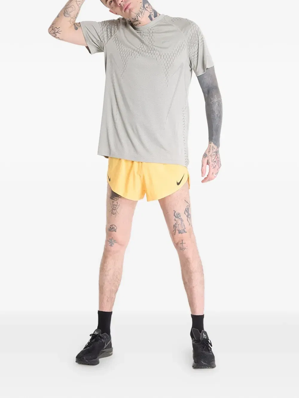 AeroSwift Dri-FIT ADV шорты Nike, желтый — фото 2