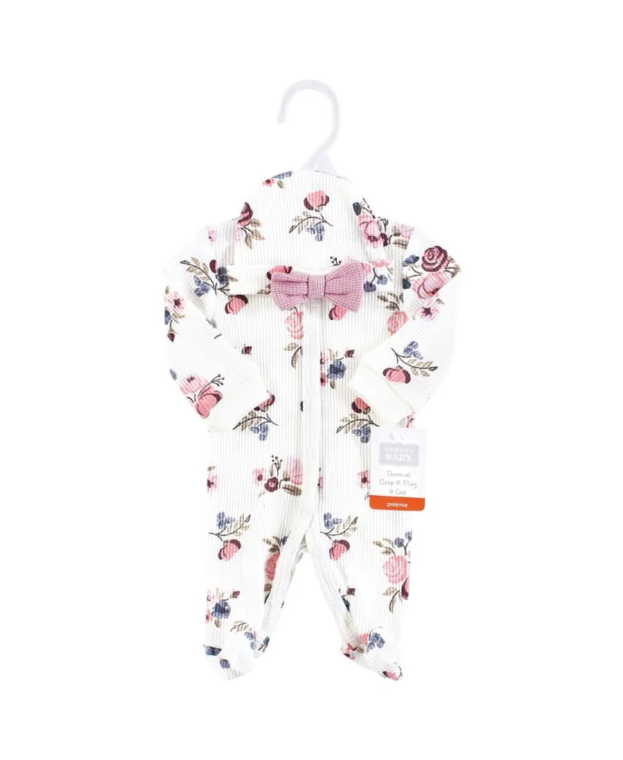 Терморежим для сна и игр, а также крышка Hudson Baby, dusty розовый floral — фото 2