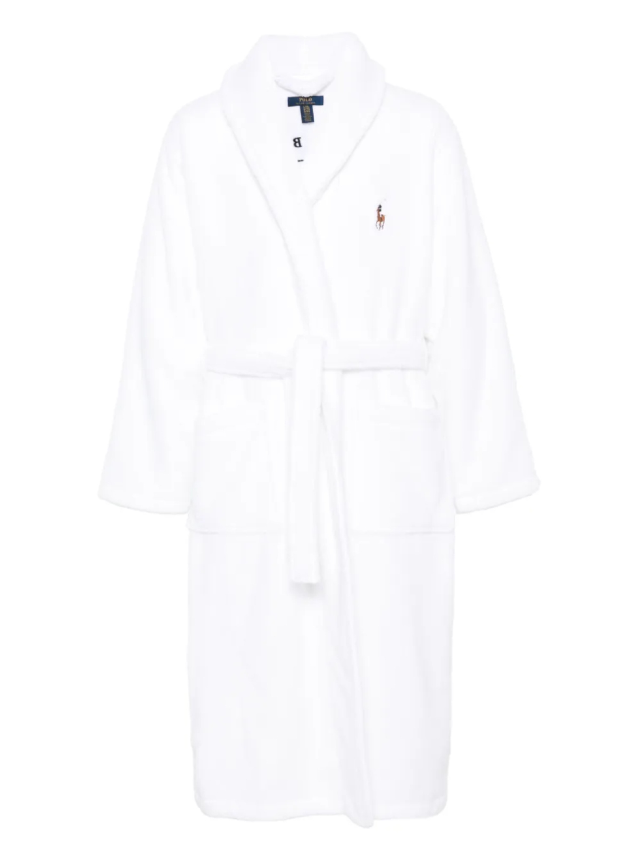 

Халат Polo Ralph Lauren Polo Pony с вышивкой, белый