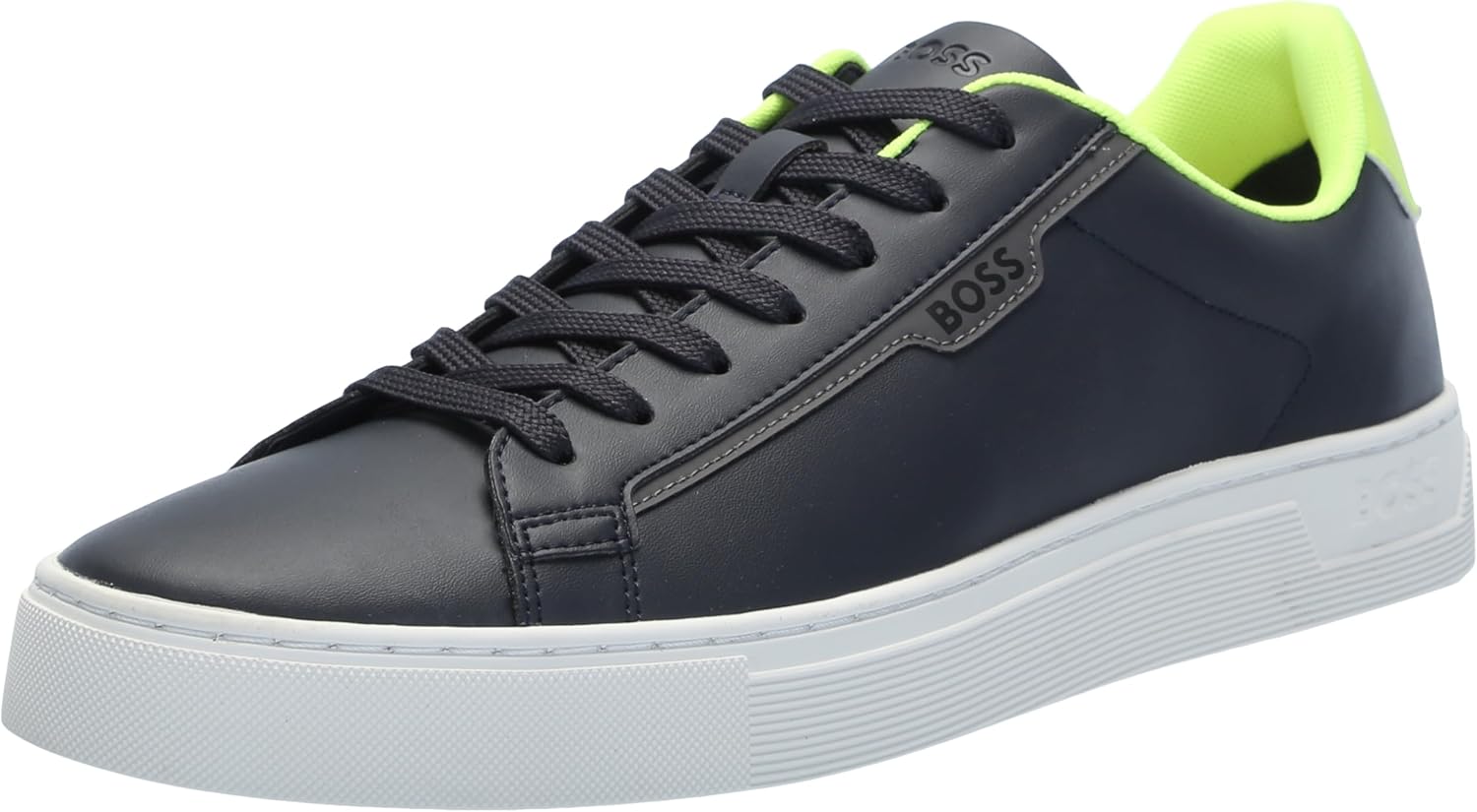 

BOSS мужские кроссовки Rhys Cupsole с маленьким логотипом, Night Blue