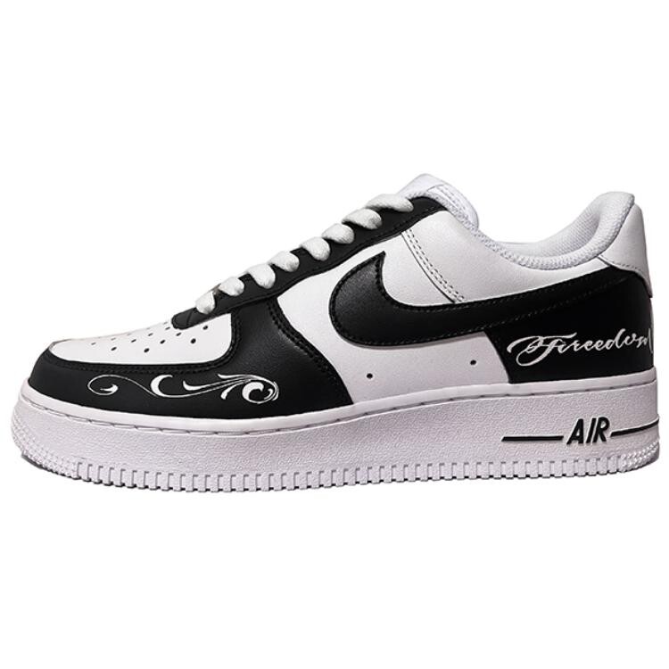 

Кроссовки Nike Air Force 1 Skateboard Shoes Men Low-Top Black White, Черный, Кроссовки Nike Air Force 1 Skateboard Shoes Men Low-Top Black White
