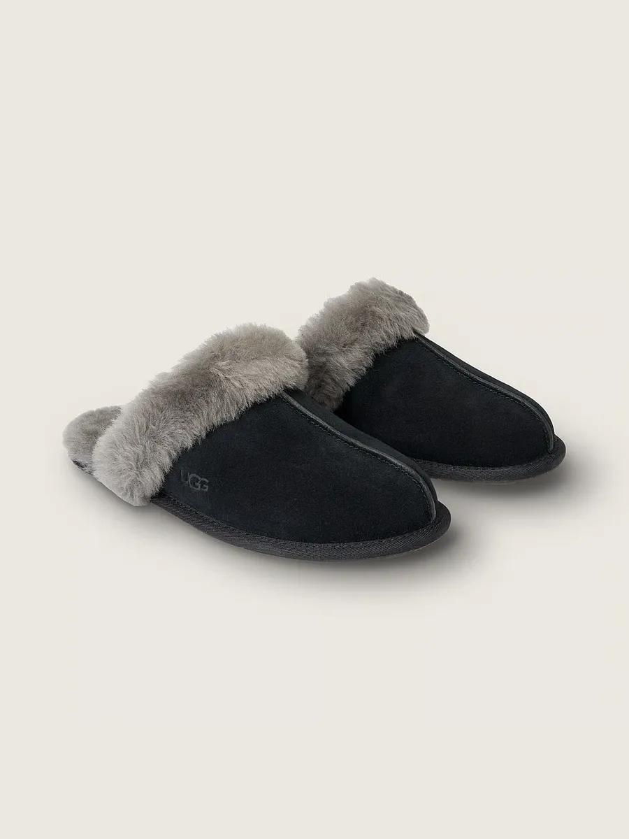 Тапочки для скаффетов Ugg, черный/серый