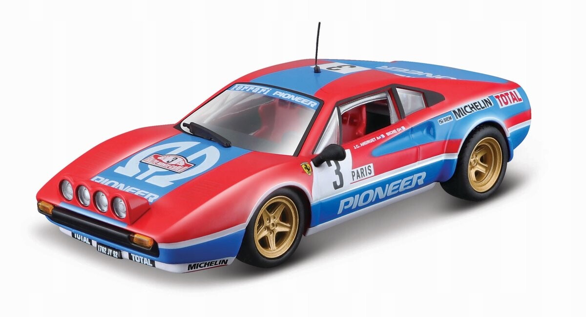 

FERRARI 308 GTB 1982 #3 1:43 Bburago Racing 36304