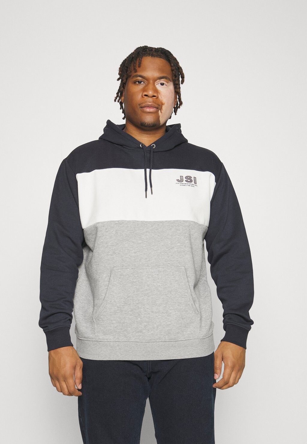 

Толстовка Color Block Hoodie Jack's Sportswear, цвет navy