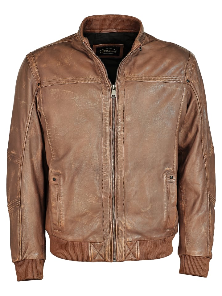 

Кожаная куртка JCC Lederblouson 31020348, цвет whisky