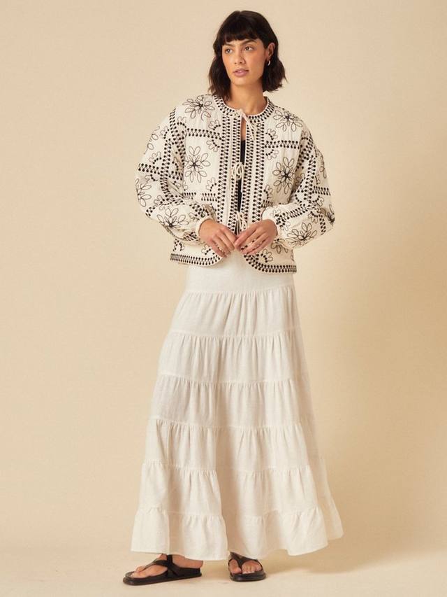 

Вышитая куртка Layla Nobody's Child, Cream/Black