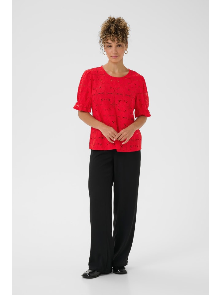 

Блузка с короткими рукавами CRLibby, стандартный крой, Toreador Cream