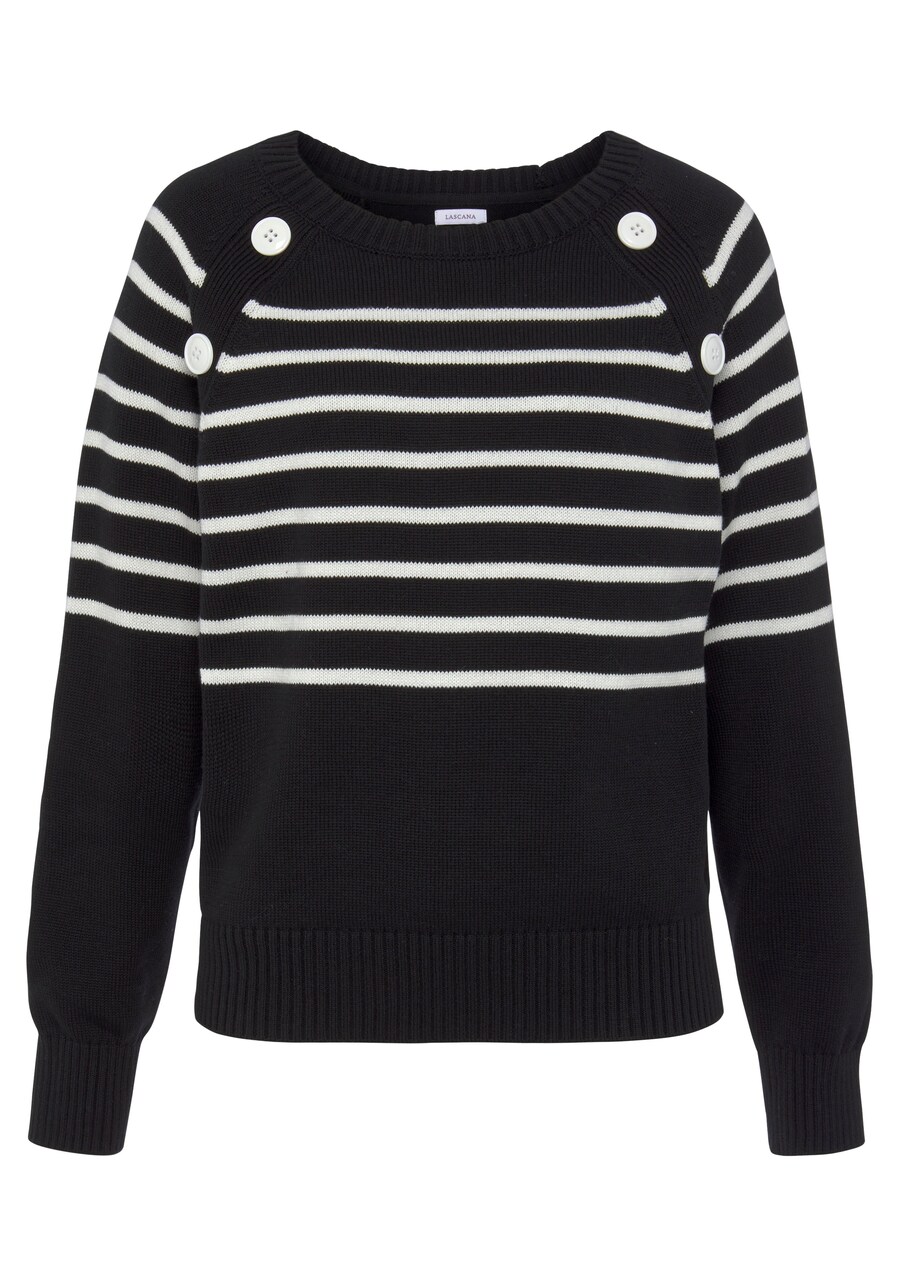 

Тонкий вязаный свитер VIVANCE Sweater, черный