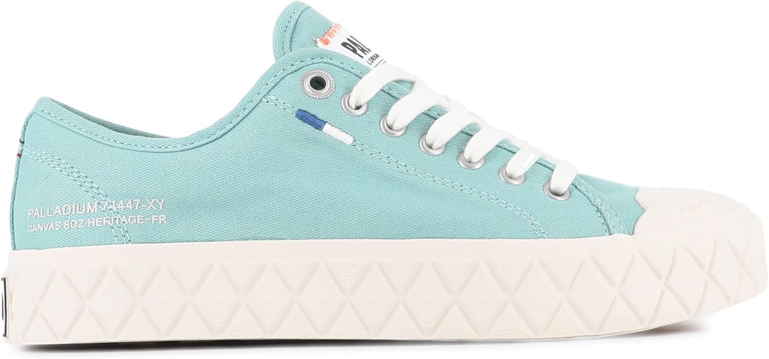 

Унисекс-кроссовки Palladium Palla Ace из органического холста на шнуровке, Sea Green