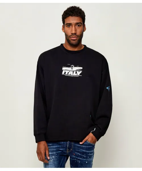 

Толстовка Ice Iceberg x Peanuts Relaxed fit Iceberg, черный