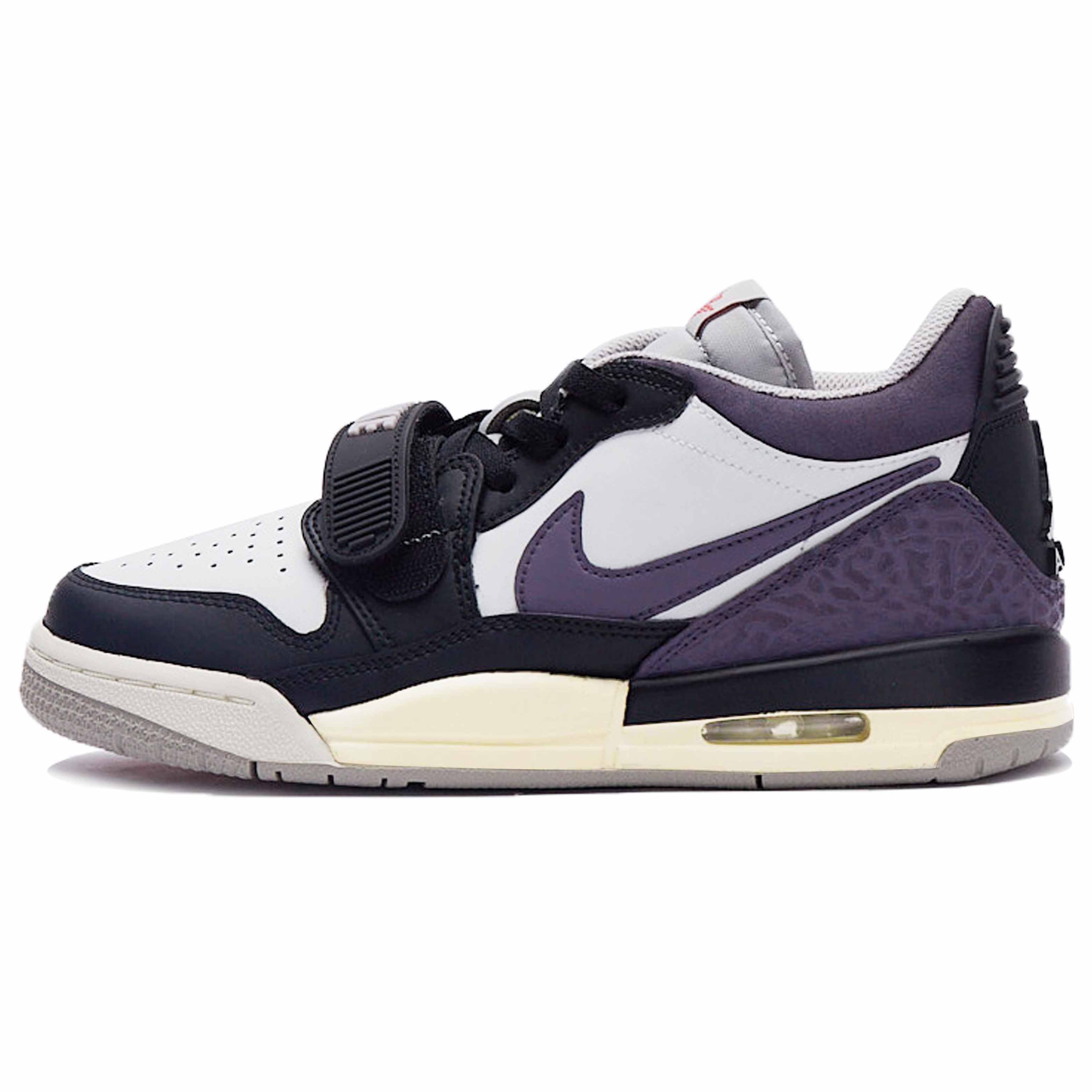 

Jordan Legacy 312 амортизационные низкие детские баскетбольные кроссовки black purple для подростков