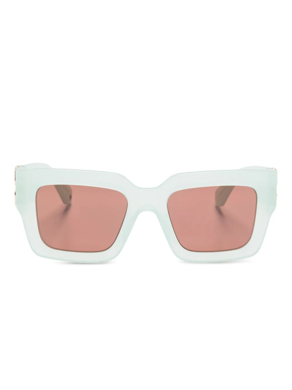 

Солнцезащитные очки Mystic в квадратной оправе Off-White Eyewear, зеленый