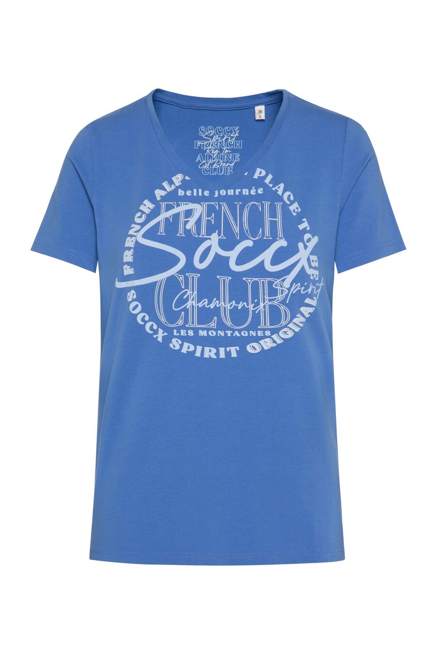 

Футболка Soccx Shirt, синий