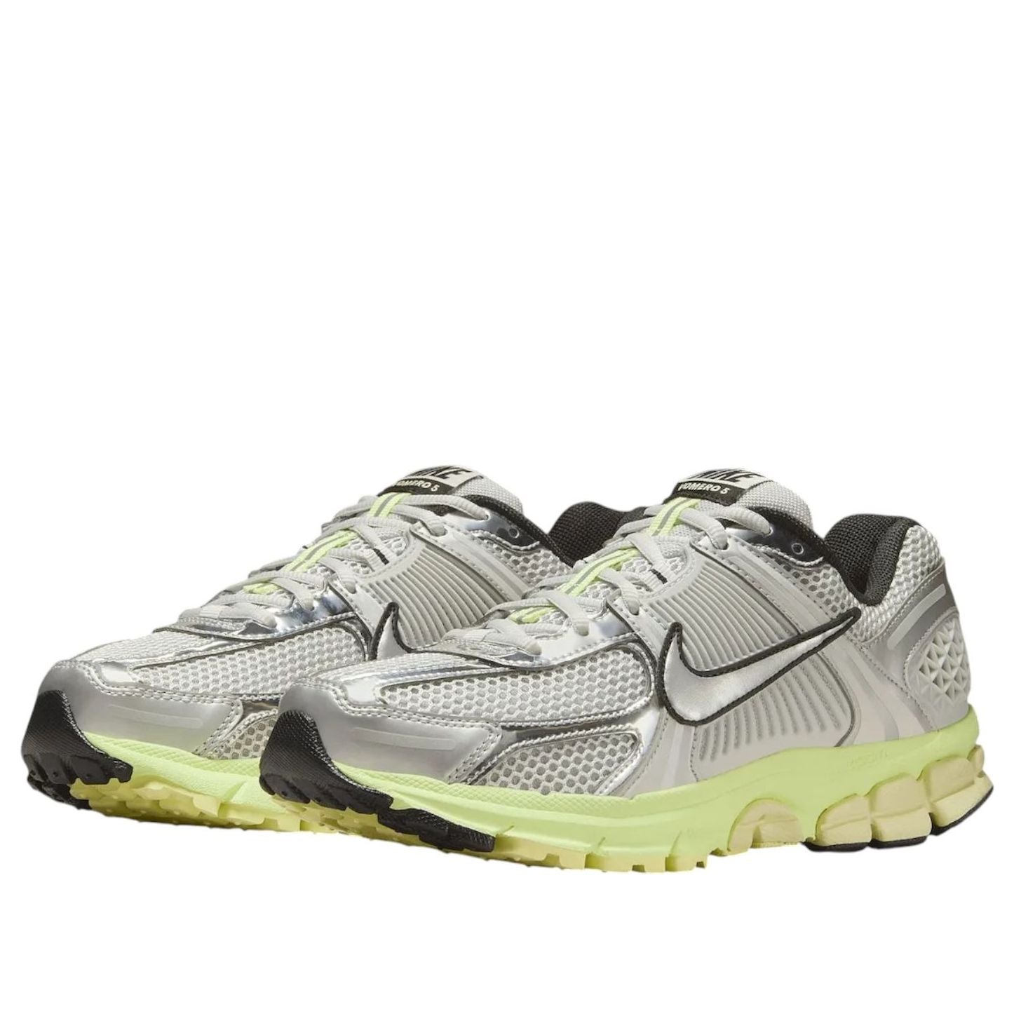 Кроссовки (WMNS) Nike Zoom Vomero 5 'Metallic Silver Barley Volt' — фото 4