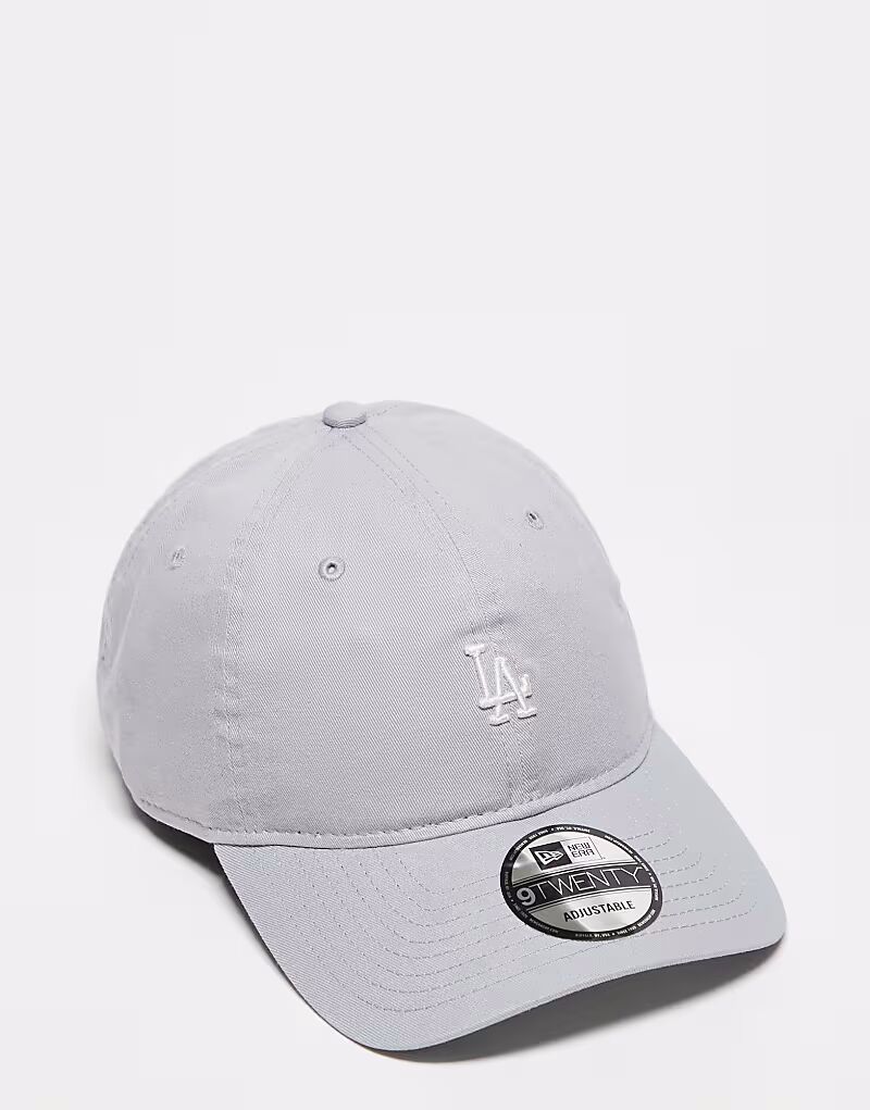 

Новая мини-кепка LA Dodgers 9twenty серого цвета New Era