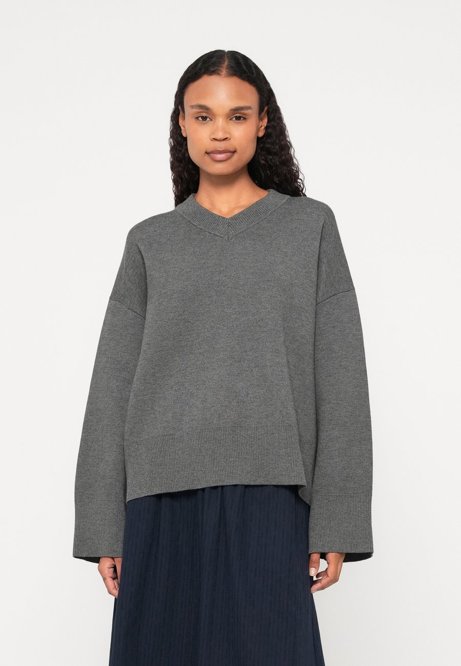 

Джемпер Samsøe Samsøe LULA V NECK, Dark Grey