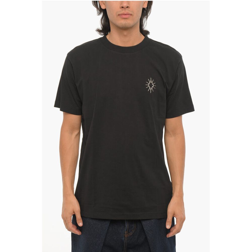 

Однотонная футболка с круглым вырезом ECLIPSE CROSS Marcelo Burlon, Black
