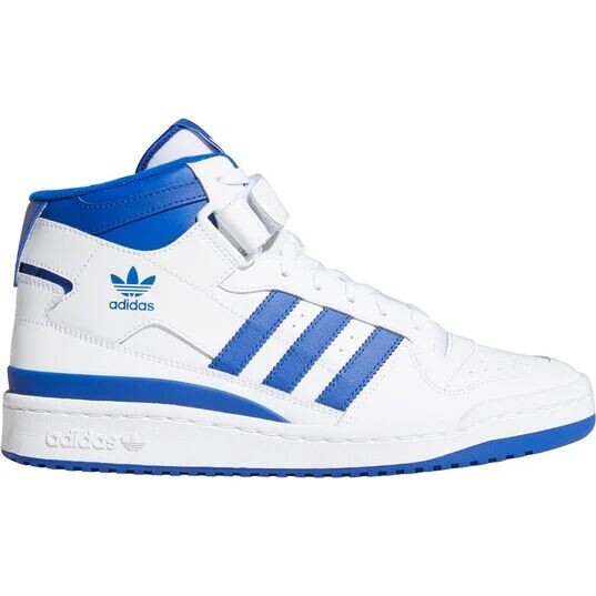 

Кроссовки Forum Mid adidas, цвет Weiß/Royalblau/Weiß