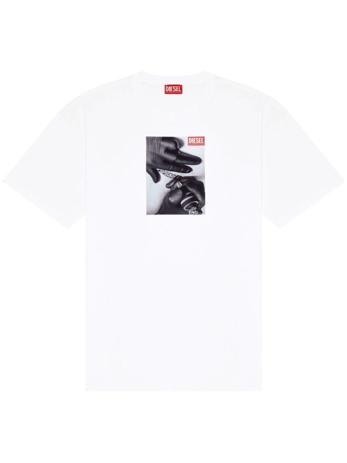 

Diesel футболка T-Boxt-K4 с графичным принтом, белый