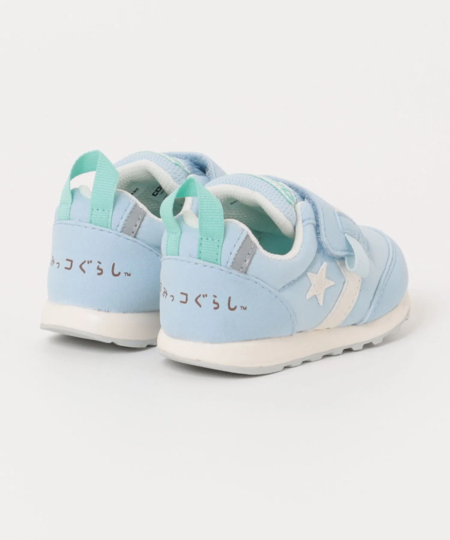Детские кроссовки Converse BABY RS SUMIKKOGURASHI голубые — фото 2