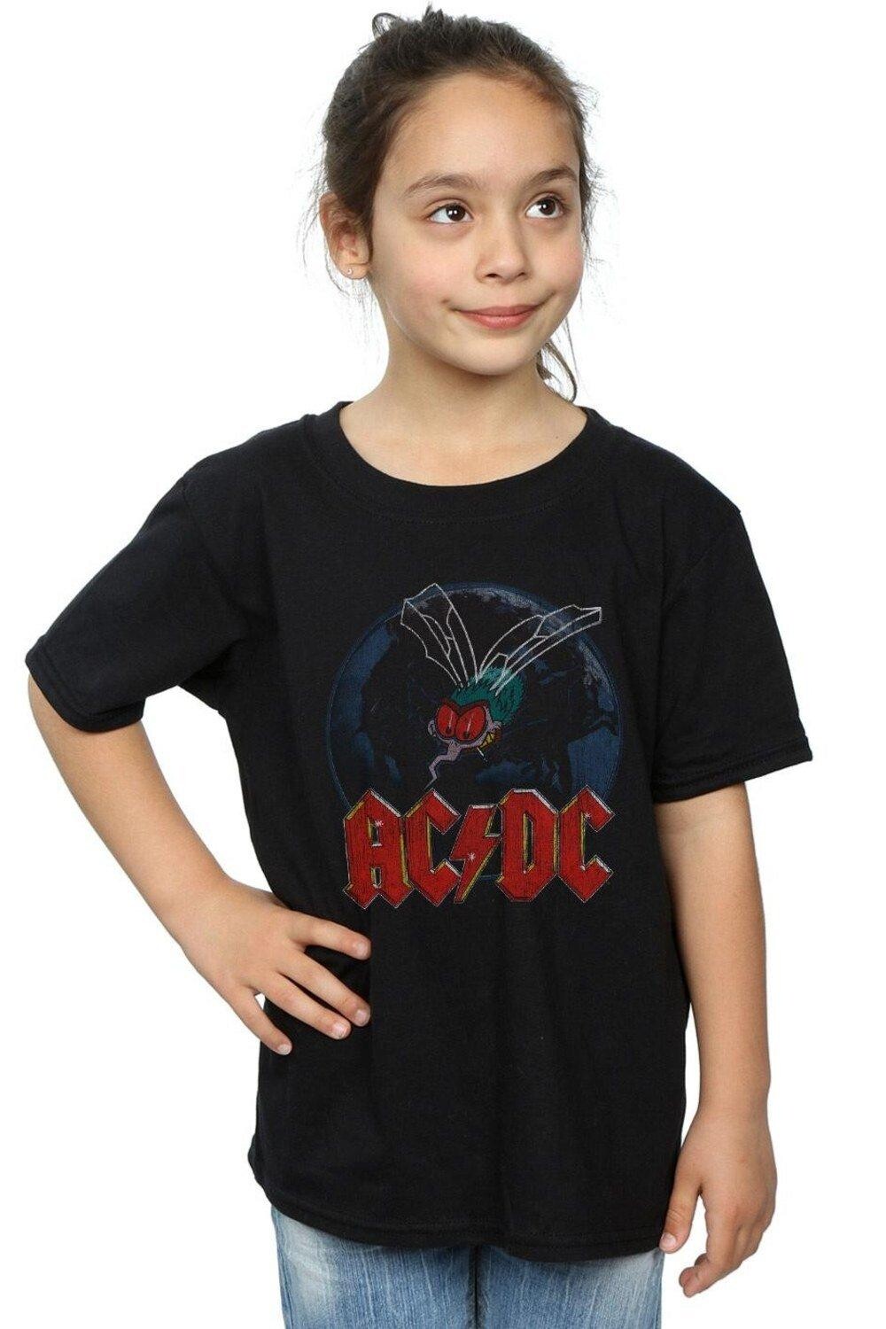 

Хлопковая футболка Fly On The Wall AC/DC, черный